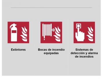 airfeu industria publica carteles informativos sistemas contra incendios